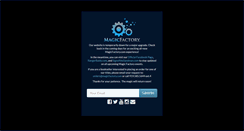 Desktop Screenshot of magicfactory.com